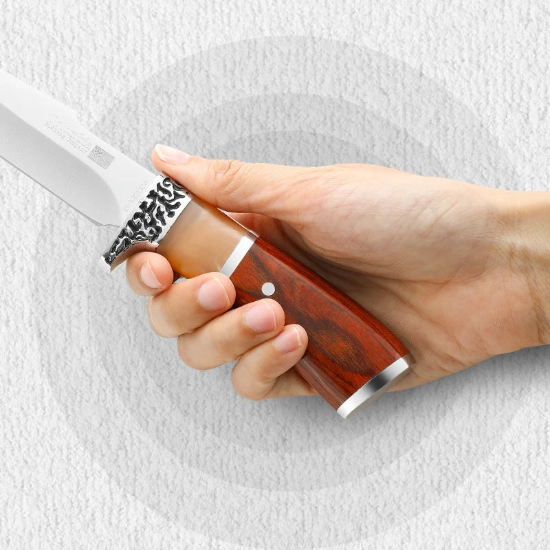 Portable Fixed Blade Stainless Steel Knife – Camping & Outdoor