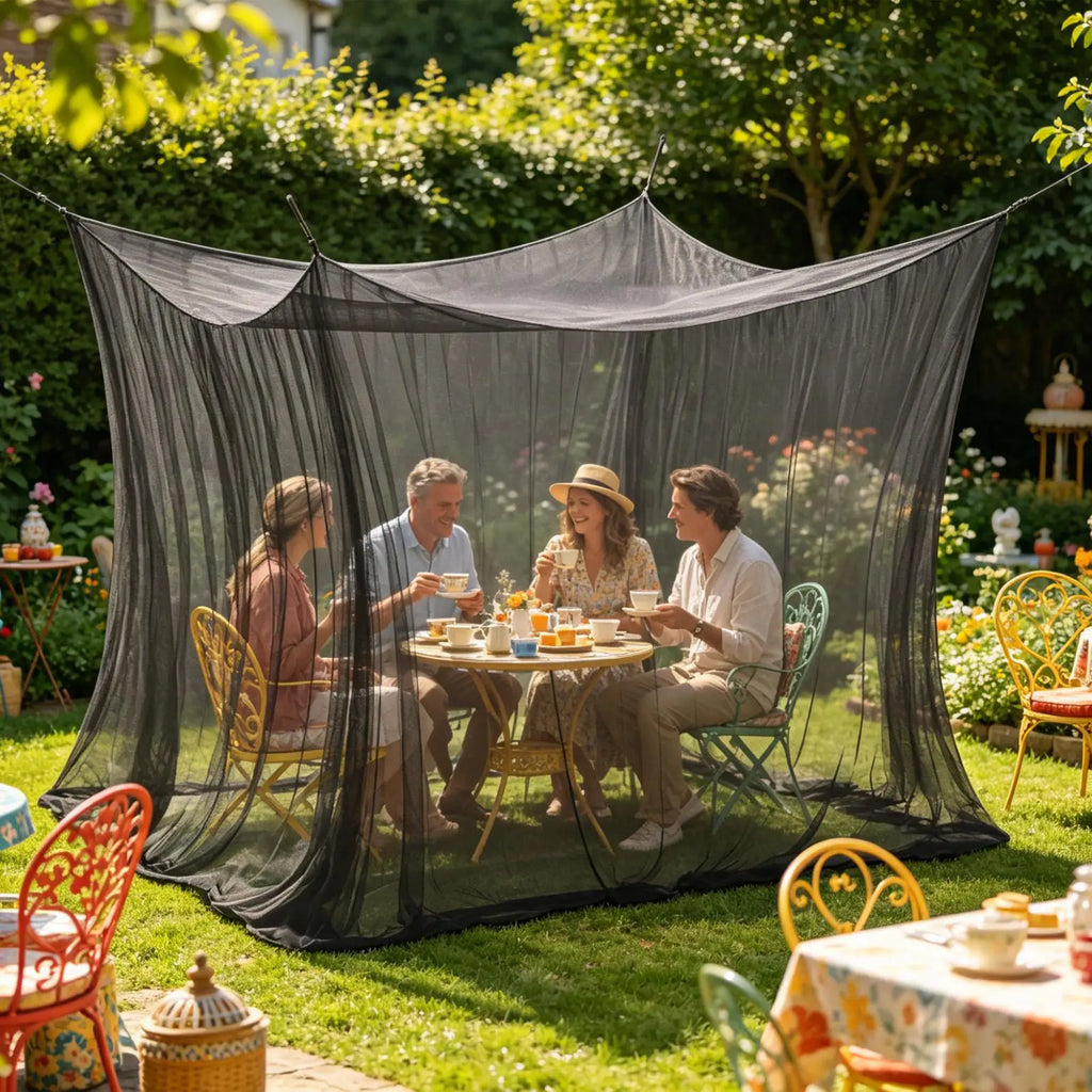 Large Mosquito Netting Tent – Outdoor Canopy for Garden & Camping