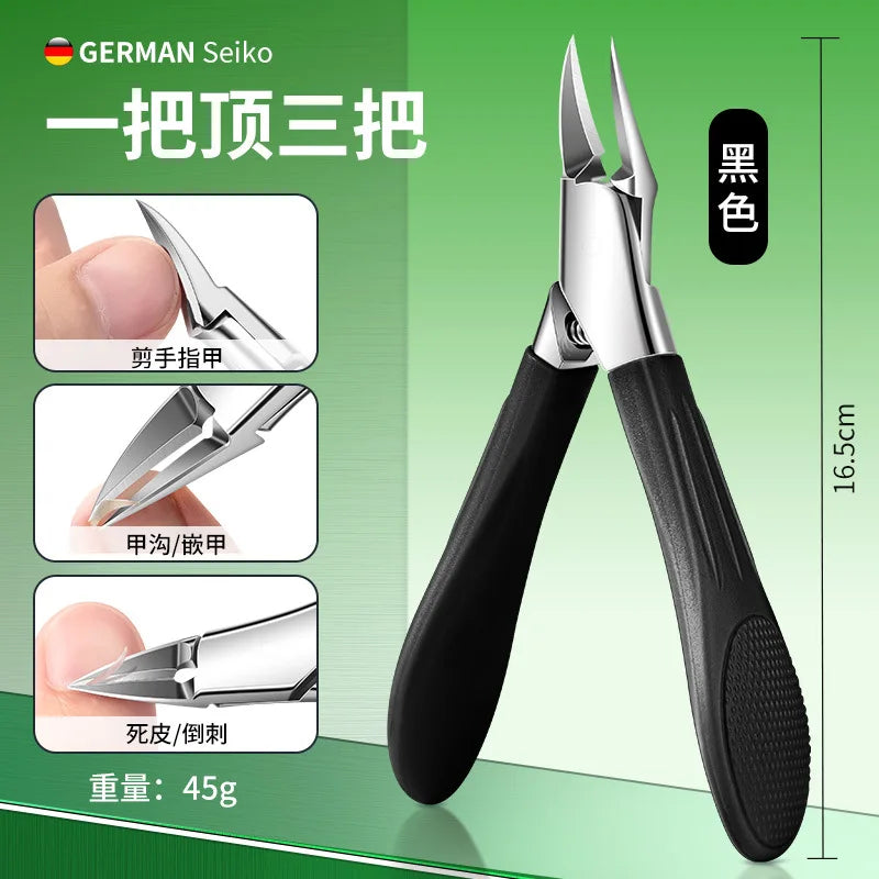 Professional Precision Toenail Clippers – Thick & Hard Nails