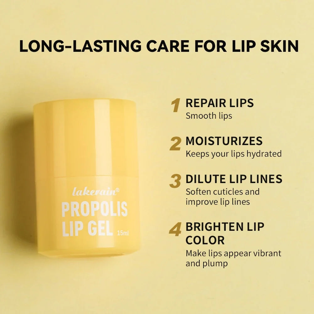 Honey Propolis Lip Gel – Overnight Hydrating Lip Mask Balm