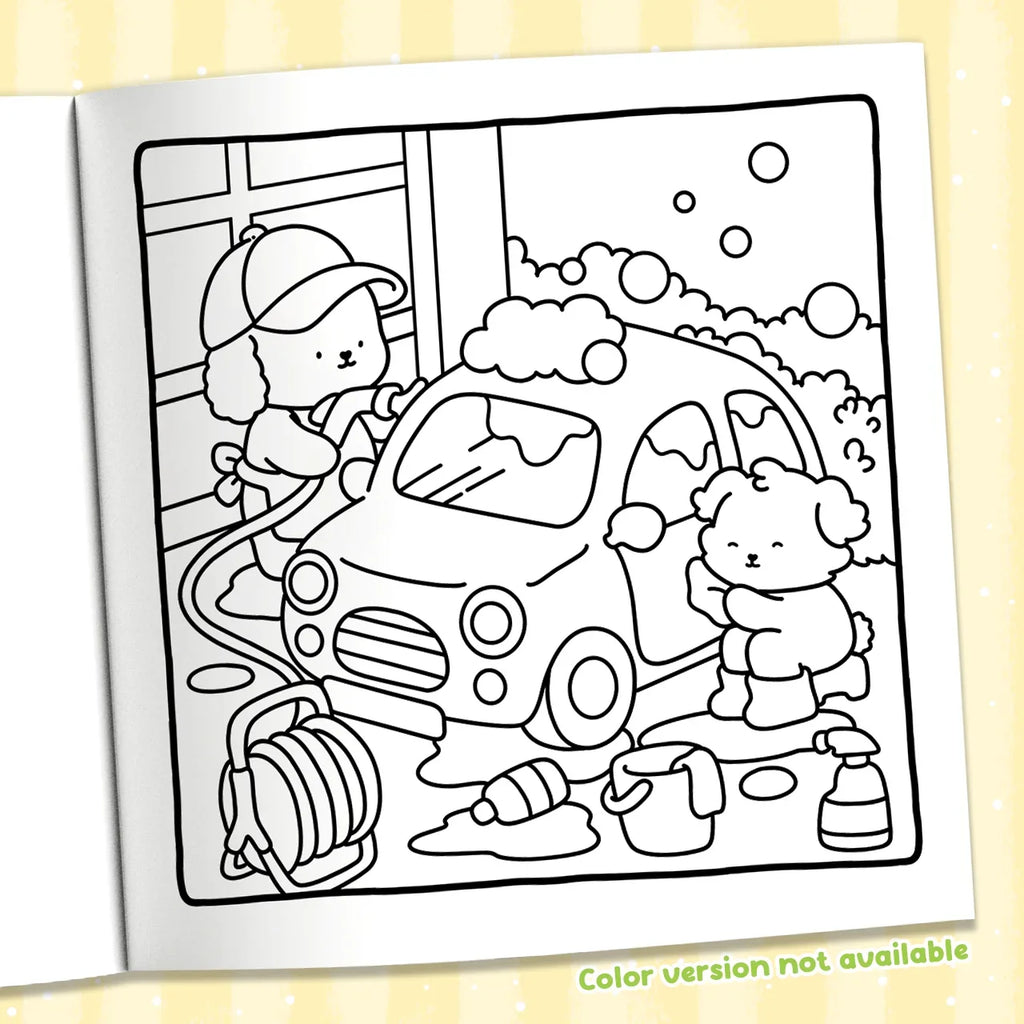 40 Pages Cute Coloring Books Adults Teens Bold Easy Graffiti Painting