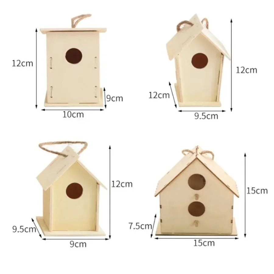 Wooden Mini Miniature Doll House DIY Small Accessory Pet Supplies