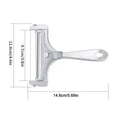 Adjustable Stainless Steel Cheese Slicer & Butter Cutter