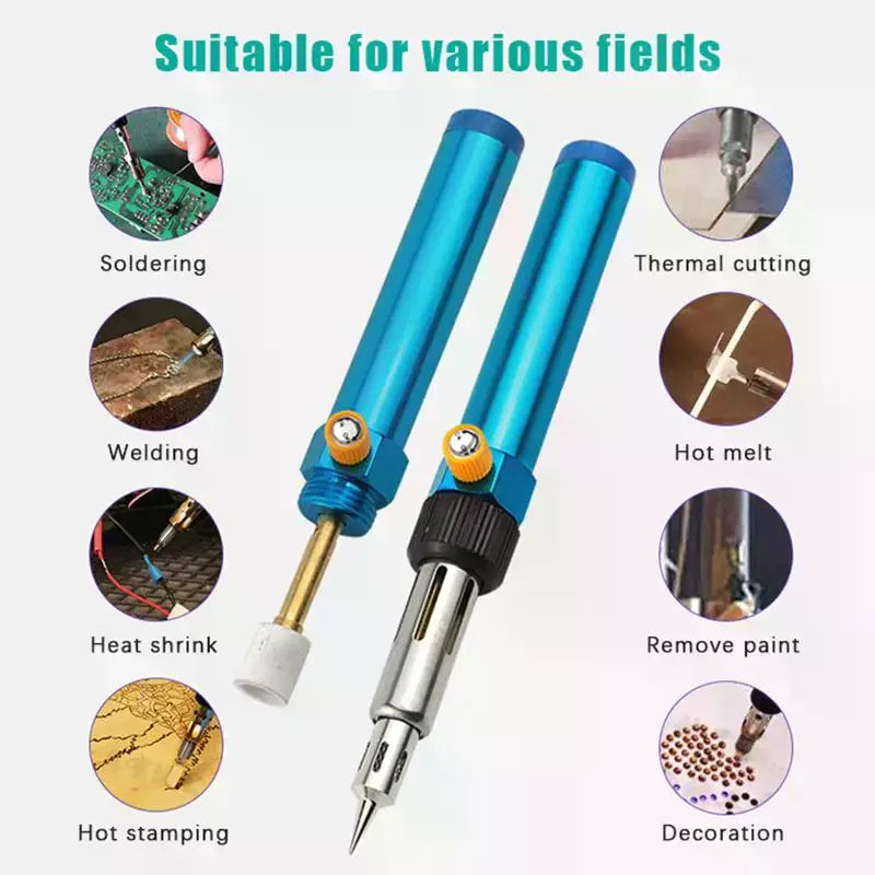 Cordless Gas Soldering Pen 1300°C – Portable Torch Iron Tool