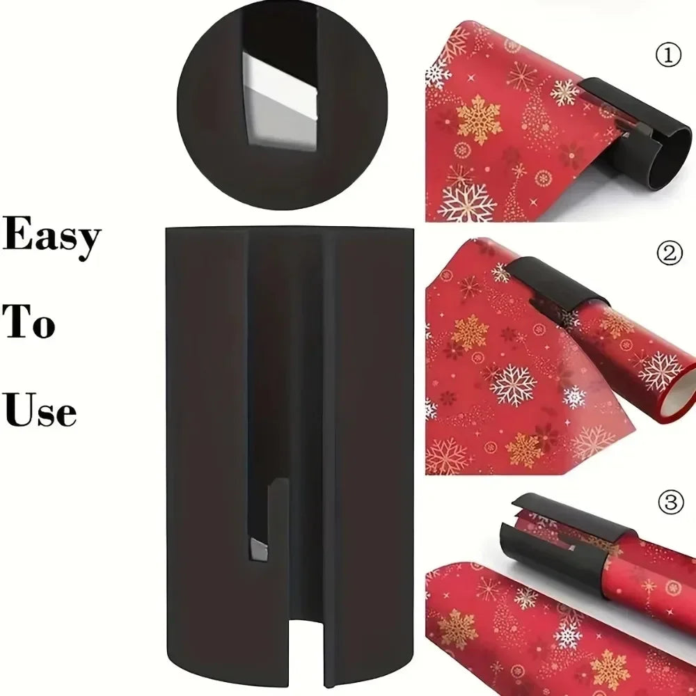 Portable Mini Wrapping Paper Cutter – Clean Straight Cuts