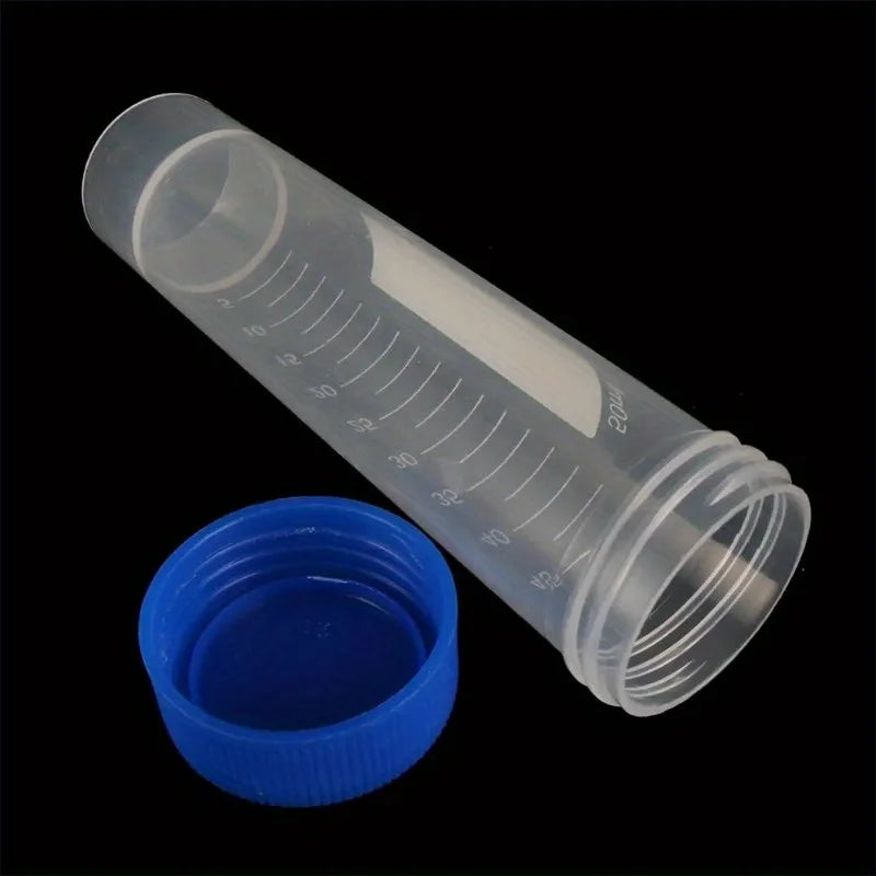 50ml Screw Cap Centrifuge Tubes – Lab Sample Storage Vials
