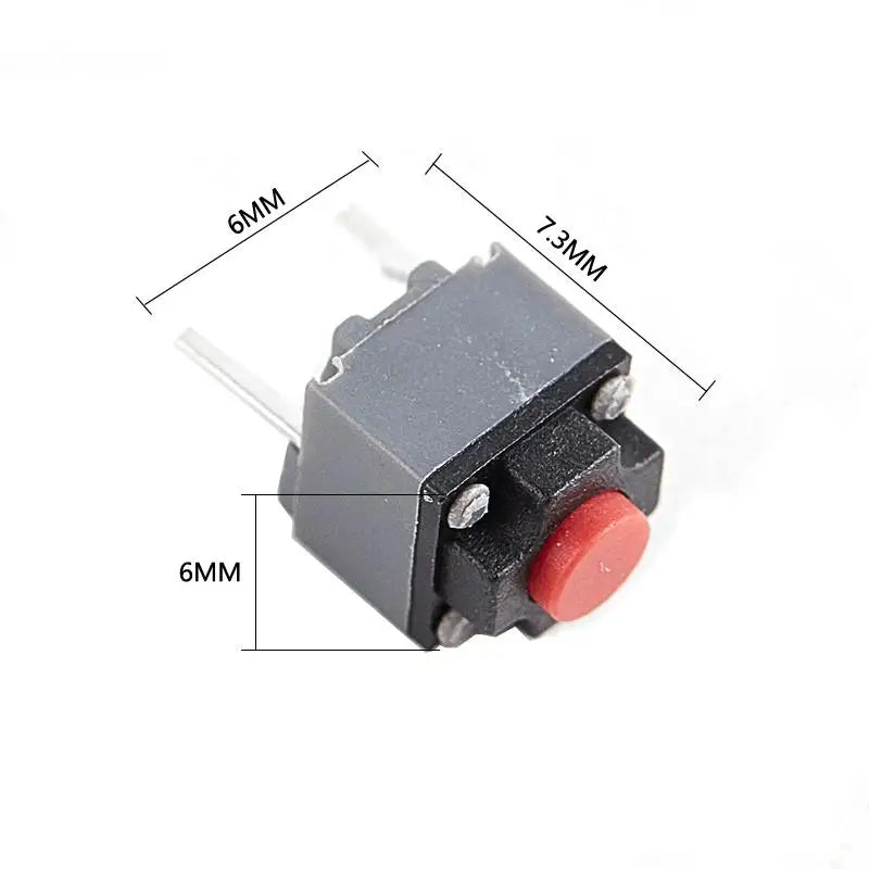 Kailh 10Pcs Silent Micro Switch 6x6x7.3mm Wireless Mouse DIY