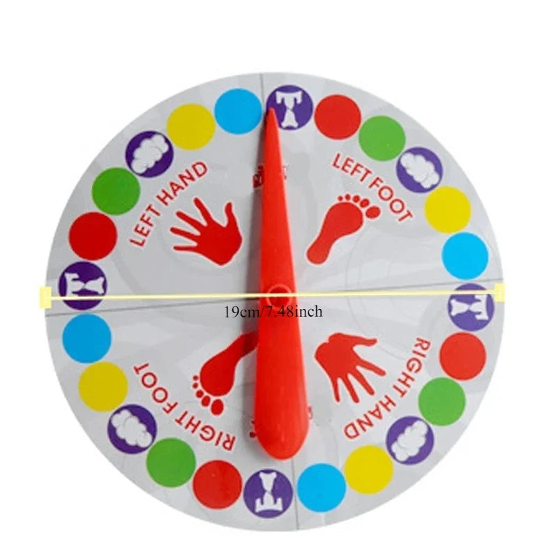 Twister Body Game – Fun Indoor & Outdoor Party Game for All Ages