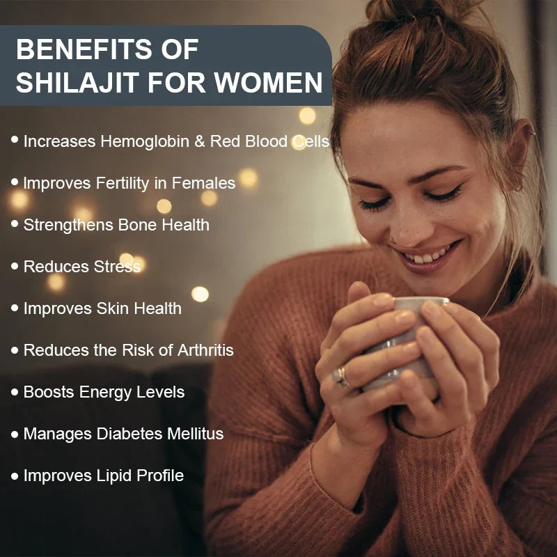 Pure Himalayan Shilajit Resin 60g – Energy & Brain Support