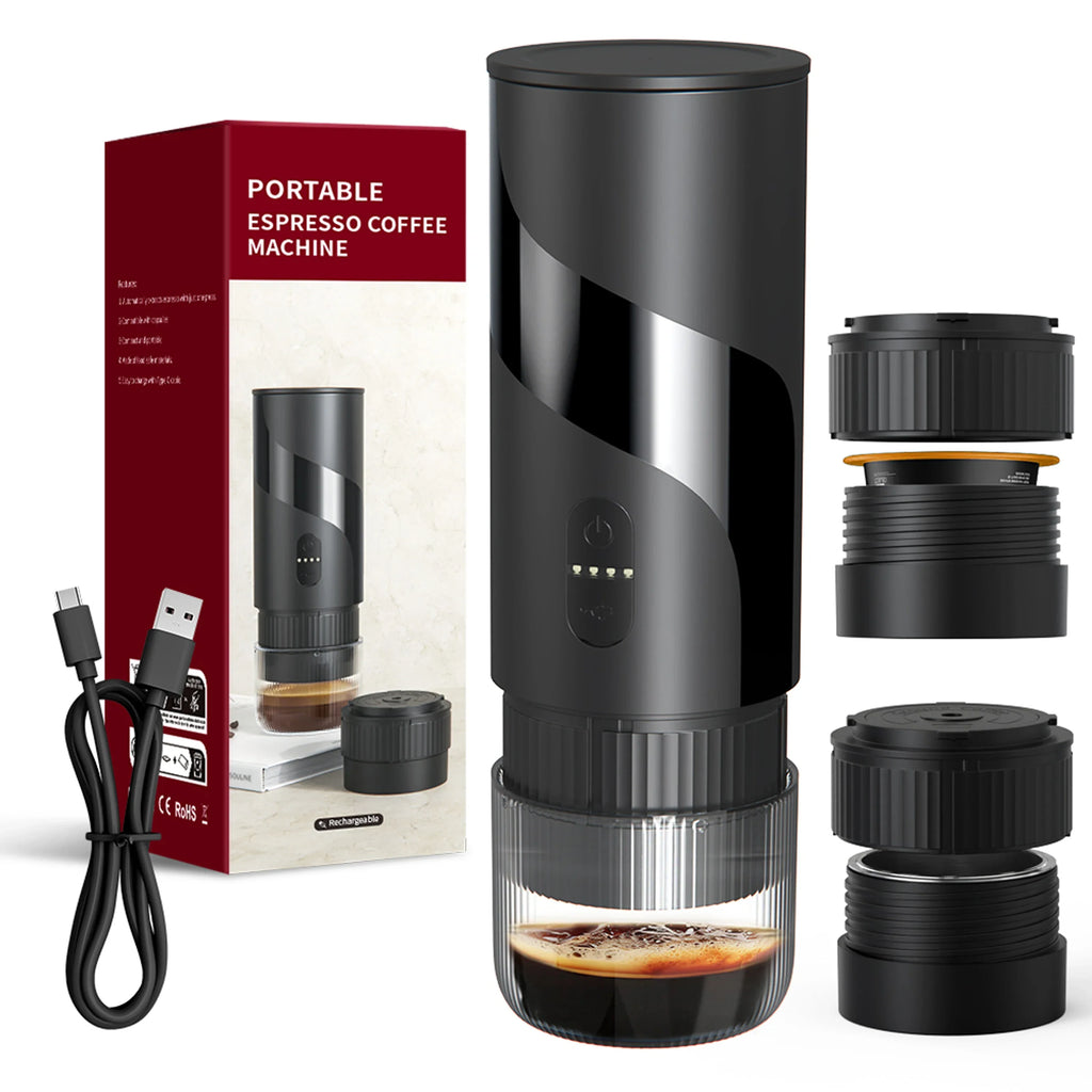 URGGU 20 BAR Portable Capsule Coffee Maker – Travel & Camping