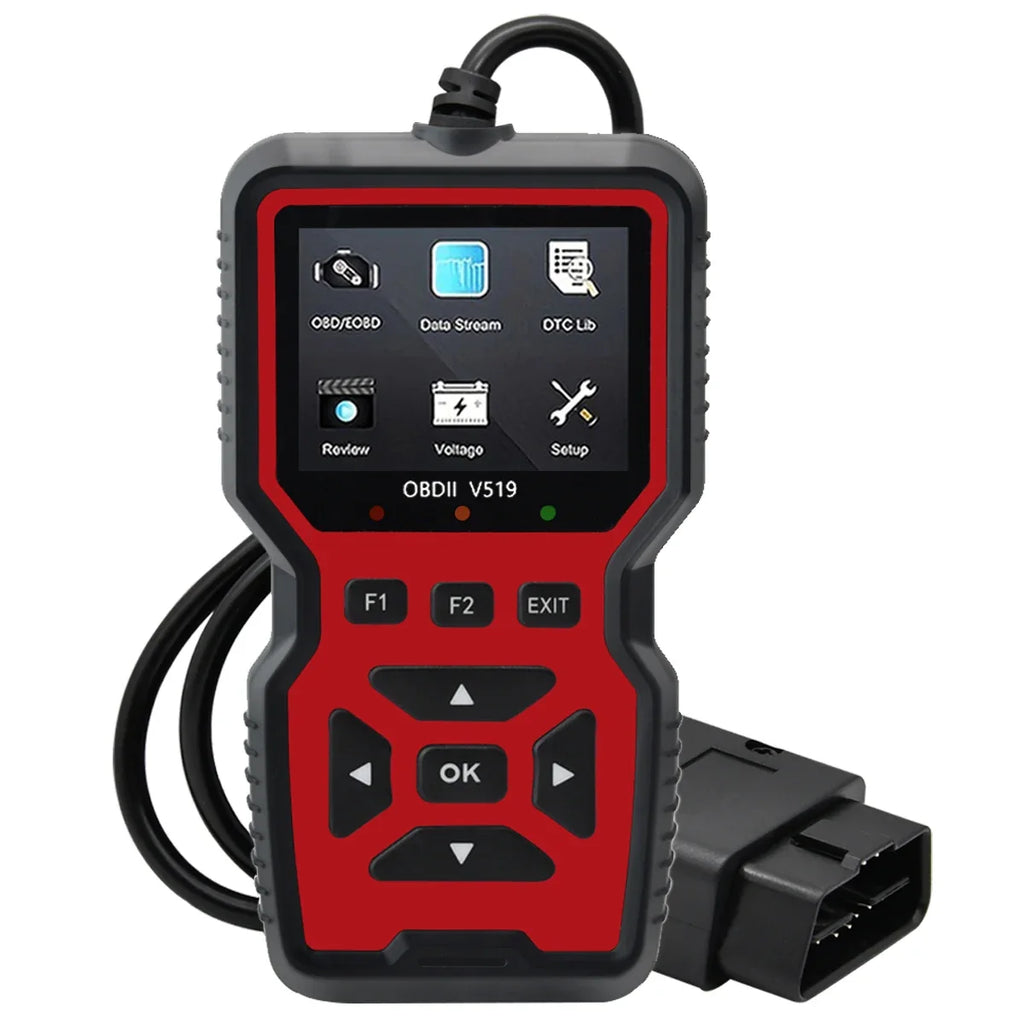 OBD2 Scanner V519 – Engine Code Reader & Voltage Tester