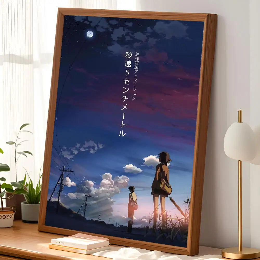 5 Centimeters per Second Anime Poster – Self-Stick HD Wall Art