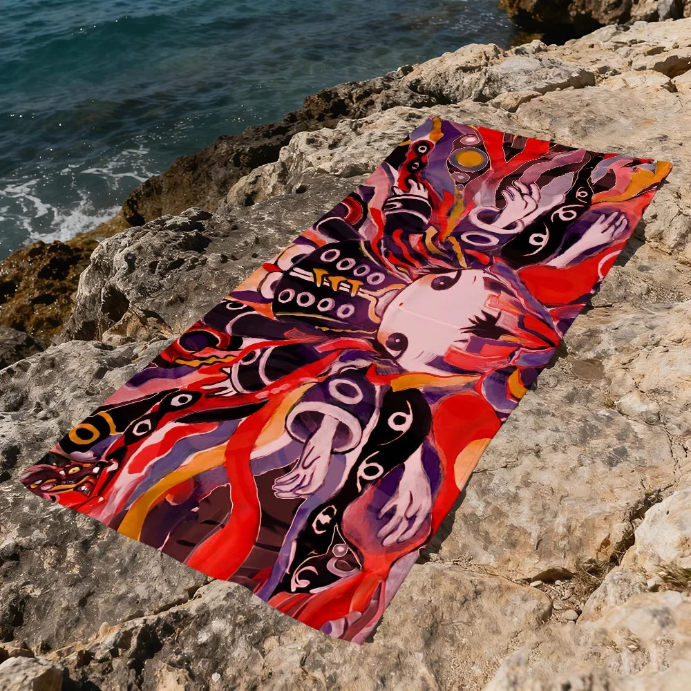 Quick Dry Beach Towel – Soft, Lightweight & Absorbent | 11 Sizes