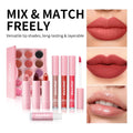 15-Color Lip Palette Kit – Matte Lip Cream, Lipstick & Balm Set
