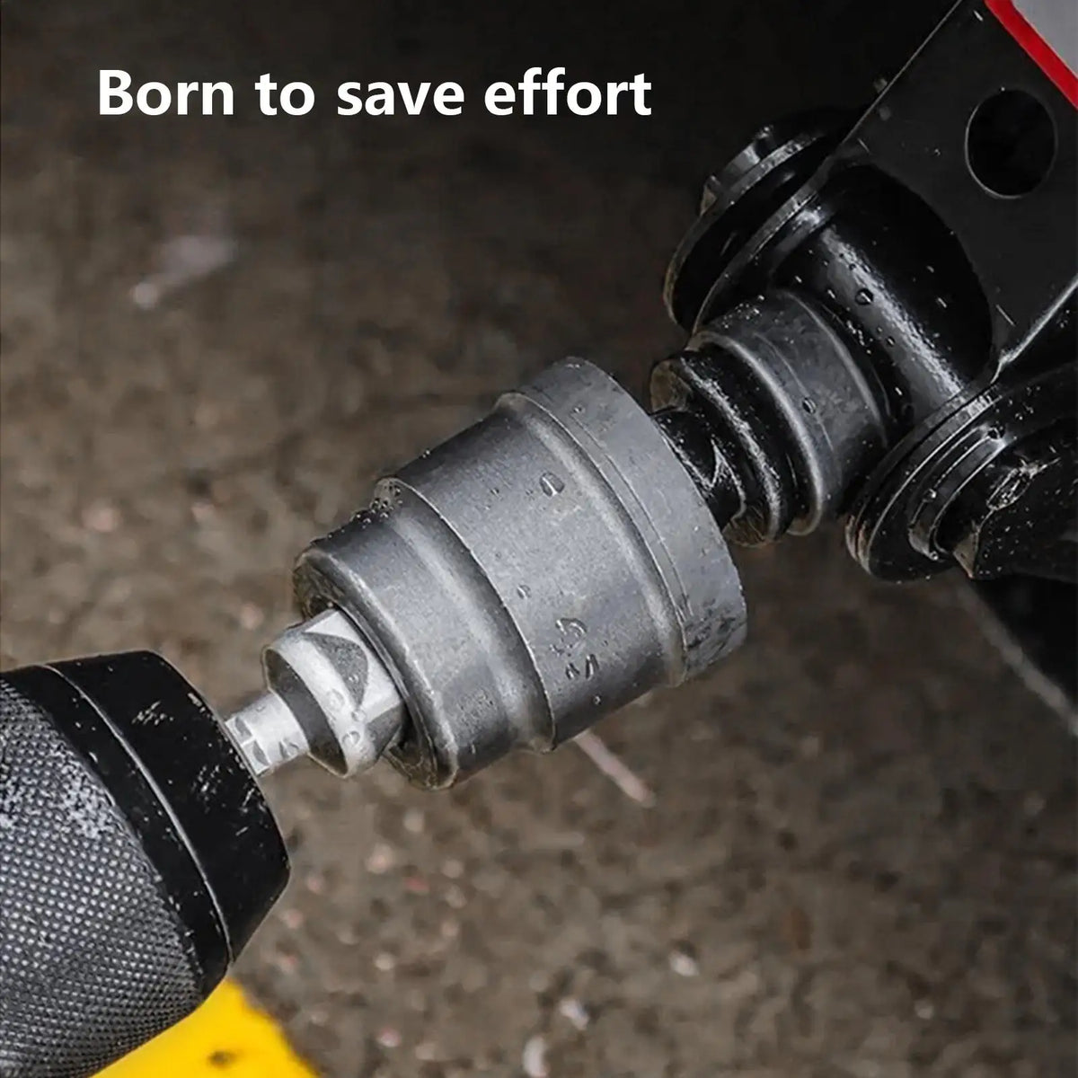 Car Jack Socket Drill Adapter Repair Heavy Duty Labour Saving Tool
