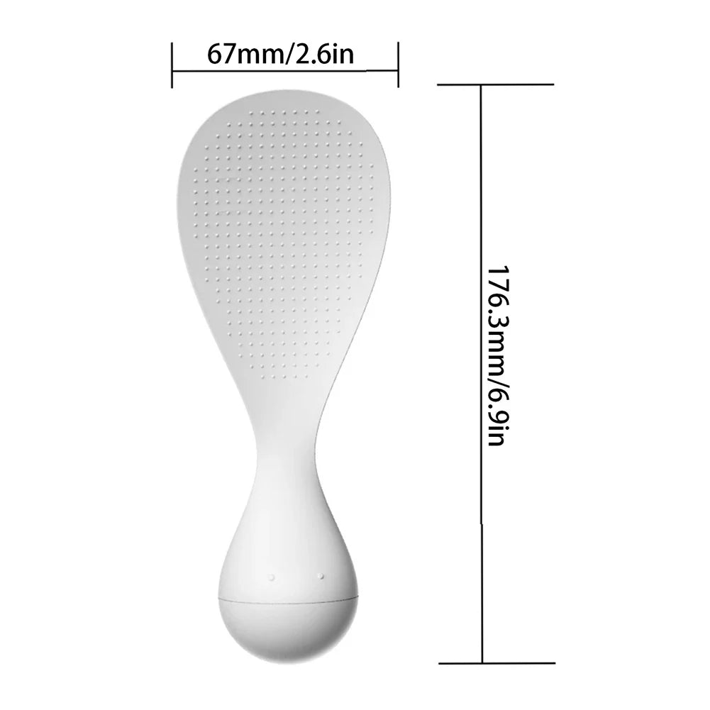 Non-Stick Standing Rice Spoon | Food-Grade PP Serving Spoon