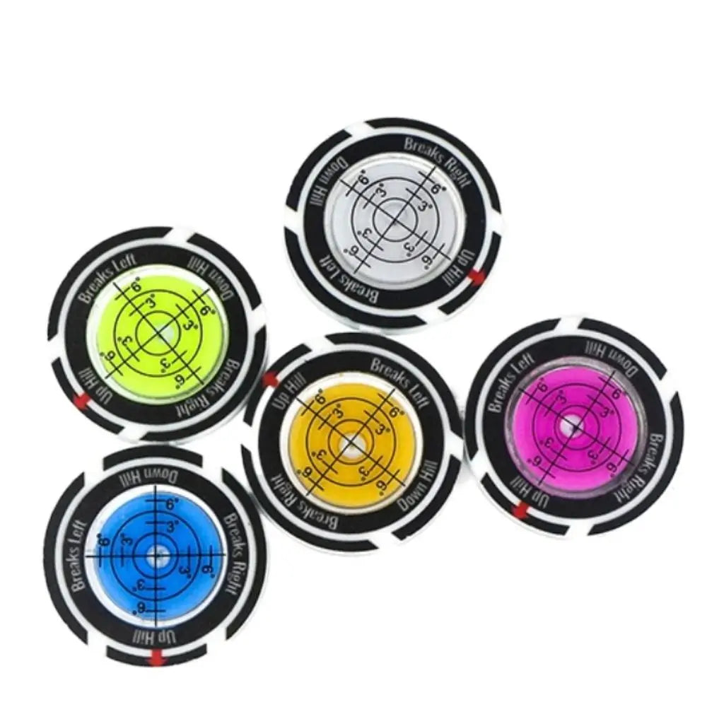 Golf Green Reading Tool – Spirit Level & Ball Marker