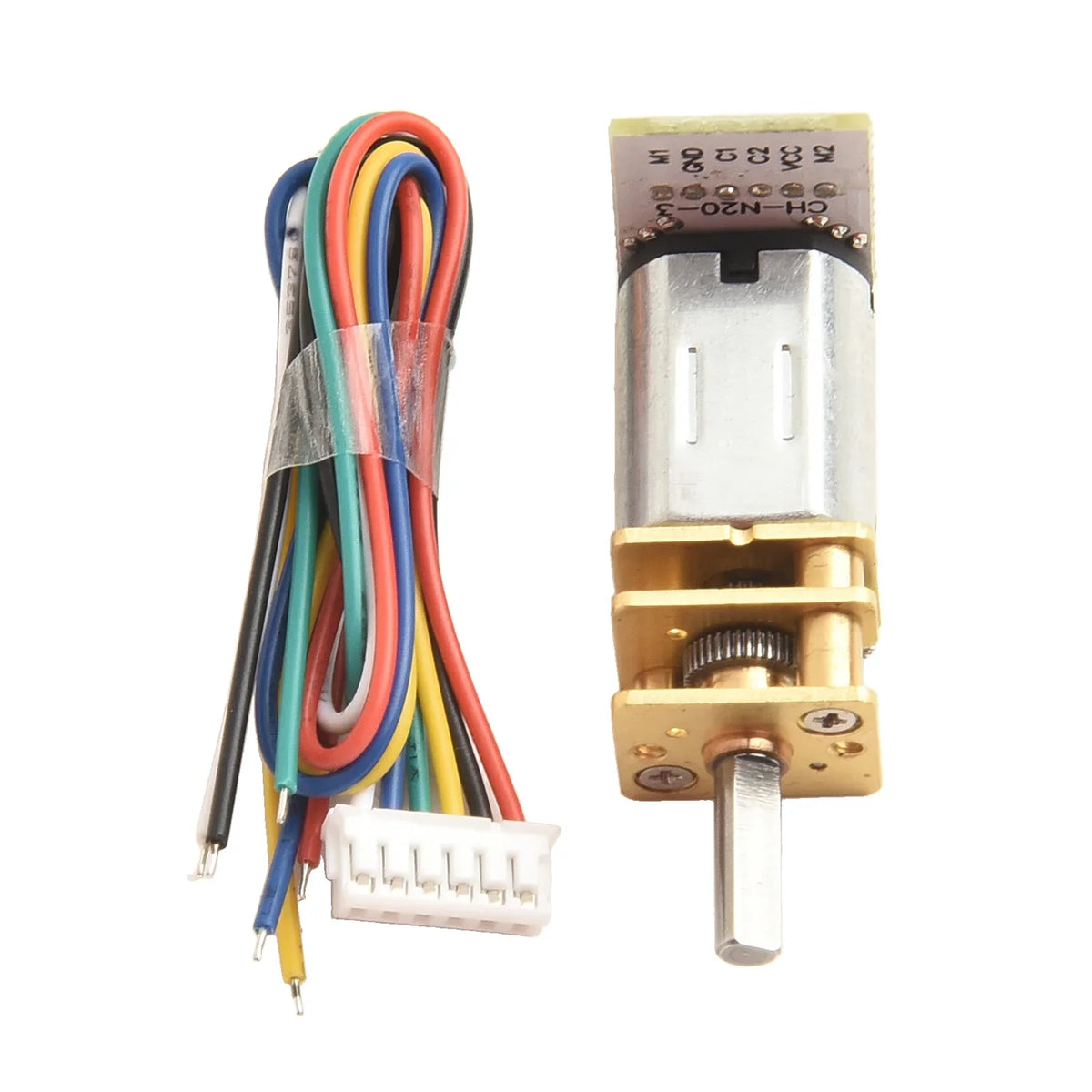 GA12 N20 DC 6V Metal Gear Motor Hall Sensor Encoder | 150–3000RPM