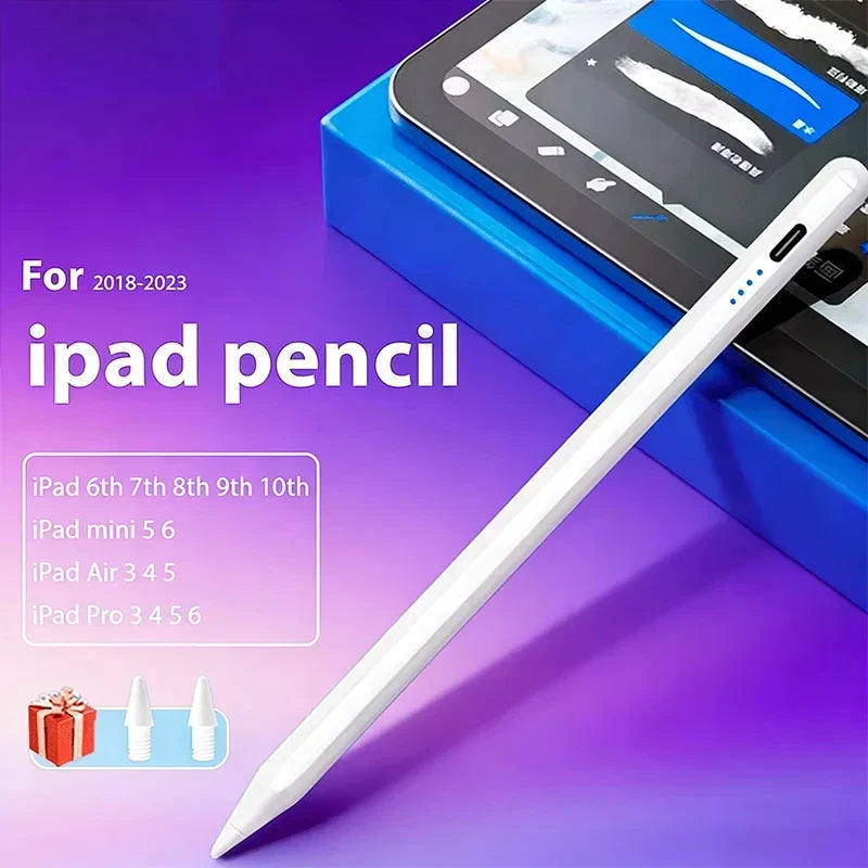 iPad Stylus Pen – Palm Rejection, Power Display, Fast Charge
