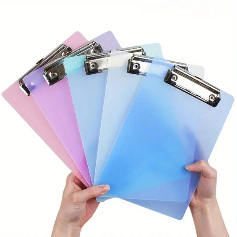 5-Pack A5 Clipboard Folder Writing Pad Holders | Kids & Office