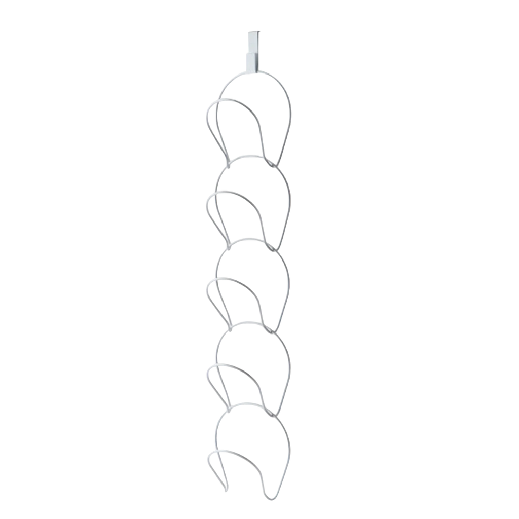 Over-Door Hat Rack Organizer – 5 Hooks, No Drilling Needed