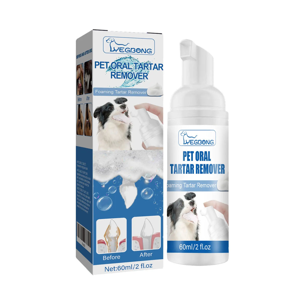 Yegbong Pet Oral Foam Cleaner | Tartar Remover Fresh Breath