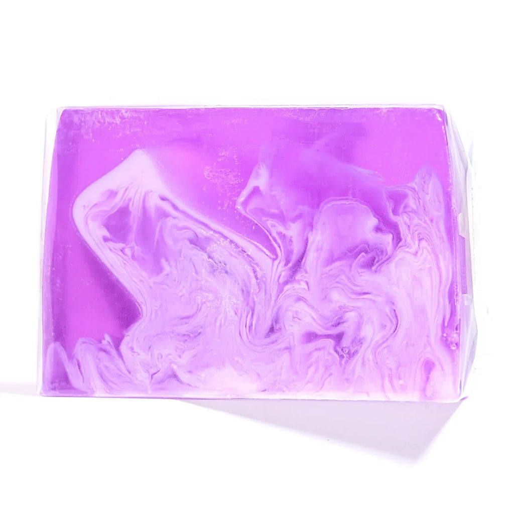 Lavender Essential Oil Handmade Glycerin Floral Soap Bar