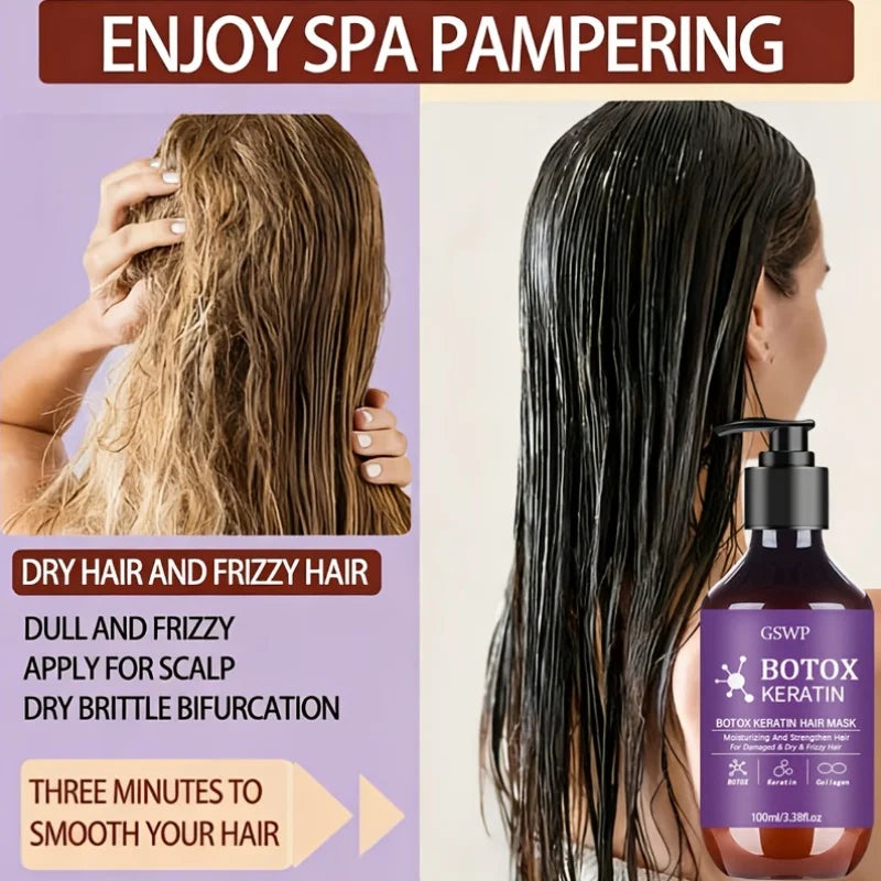 GSWP Botox Keratin Hair Mask | Frizz Control & Deep Moisture