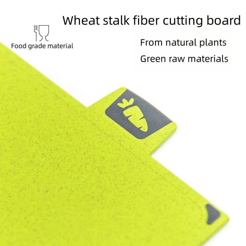 5-Piece Food Grade Cutting Board Set | Color-Coded with Stand