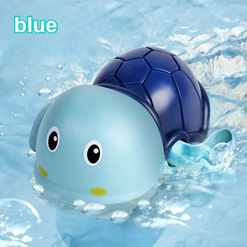 3 Cute Wind-up Animal Frog Water Spray Toy Plastic Bath