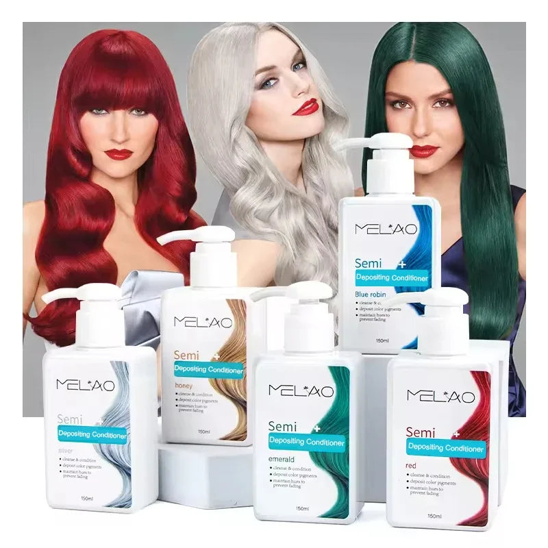 MELAO Semi-Permanent Hair Color Depositing Conditioner