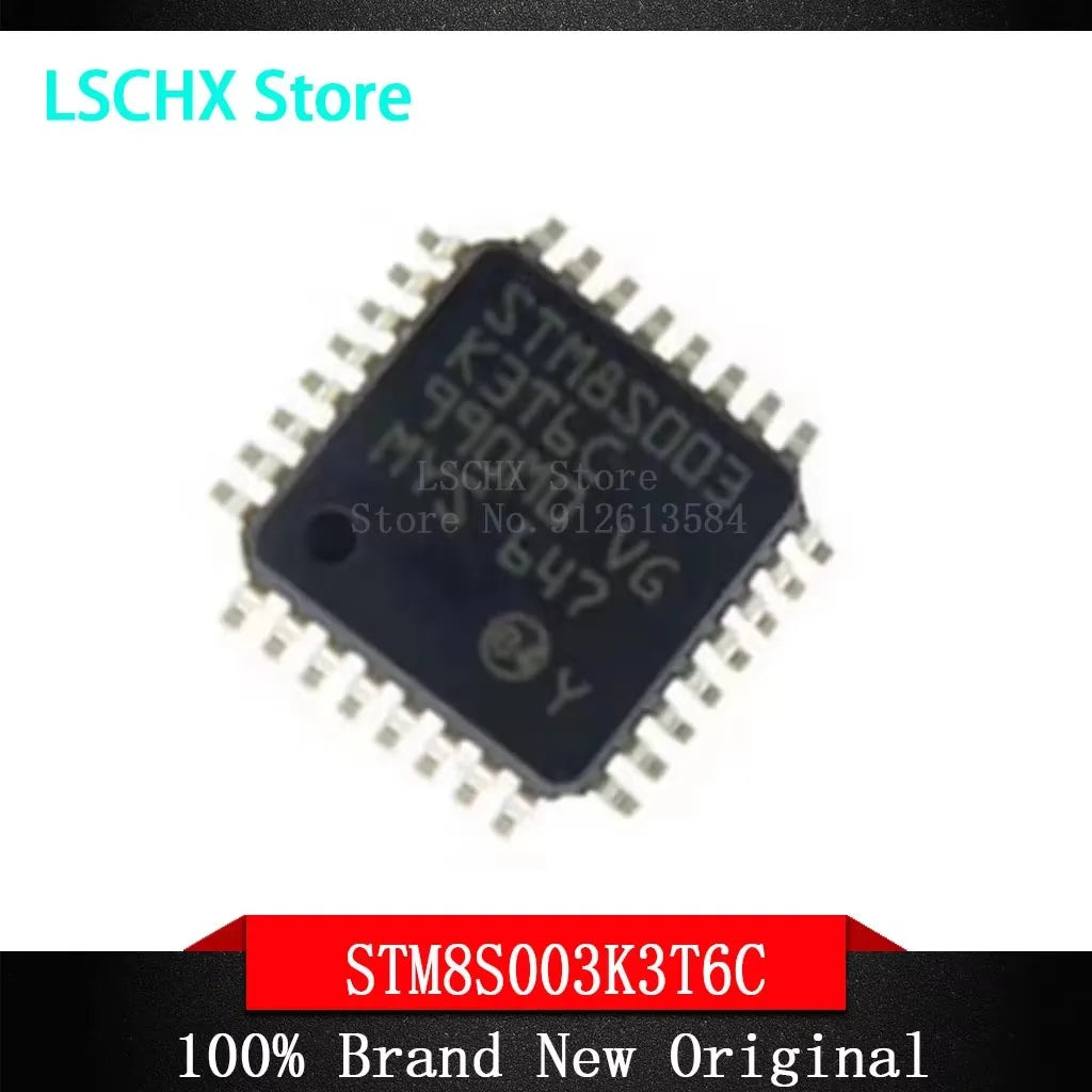 10pcs STM8S Microcontroller ICs – STM8S003 STM8S005 STM8S105