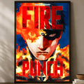 Fire Punch Anime Self-Stick PVC Wall Poster – HD Waterproof Art