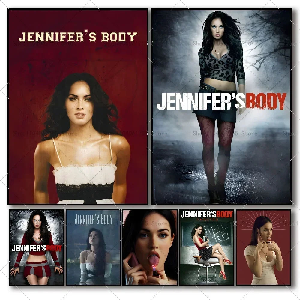 Jennifer's Body Horror Movie Poster – Waterproof Wall Art Sticker