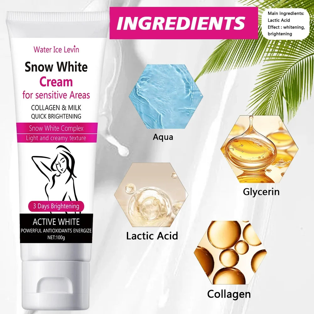 Face & Body Brightening Cream – Melanin Lightening Lotion 100g