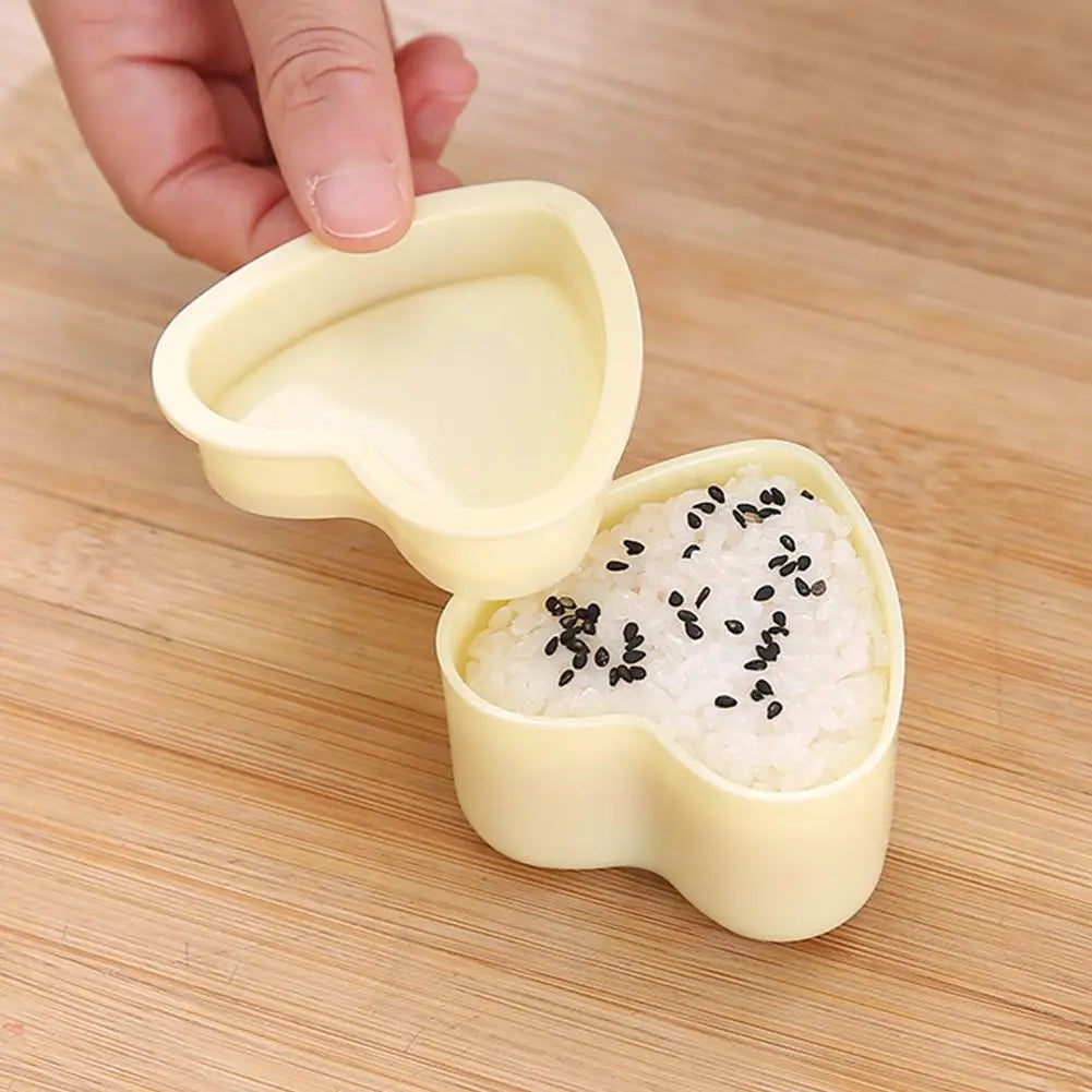 Triangle Rice Ball Mold Set – DIY Onigiri & Sushi Press Tool