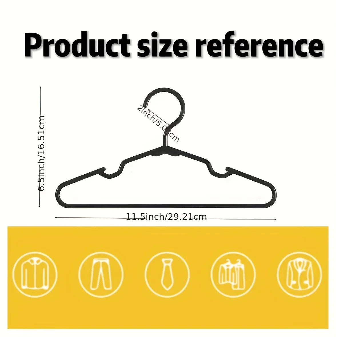 Non-Slip Kids Clothes Hangers 10/20 Pack – Baby & Child Closet