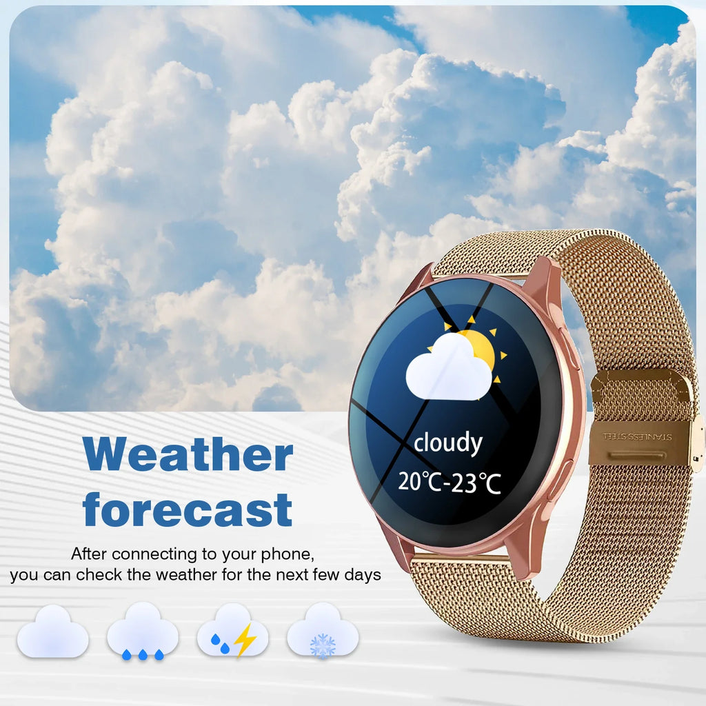 LOMAXFR T2 Pro 1.28" Smart Watch – Calls, Alerts & Dual Straps