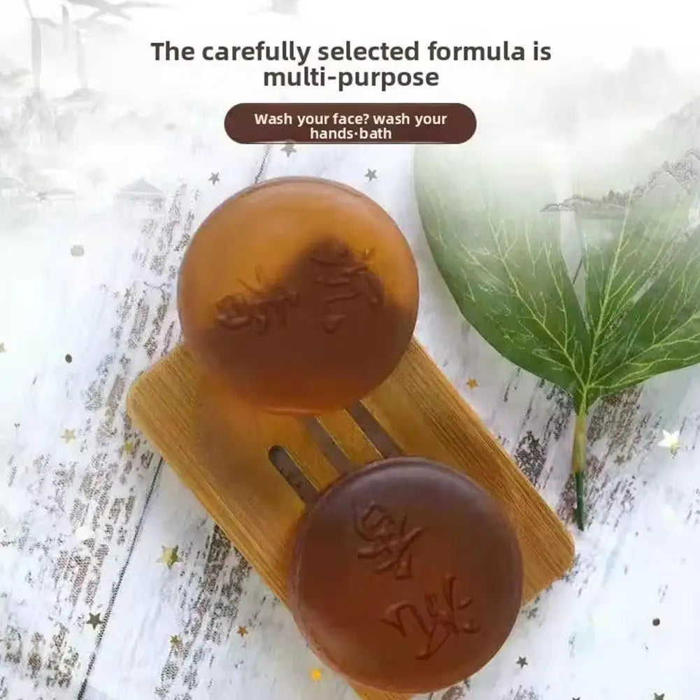 Agarwood Sandalwood Essential Oil Soap 100g – Natural Bar