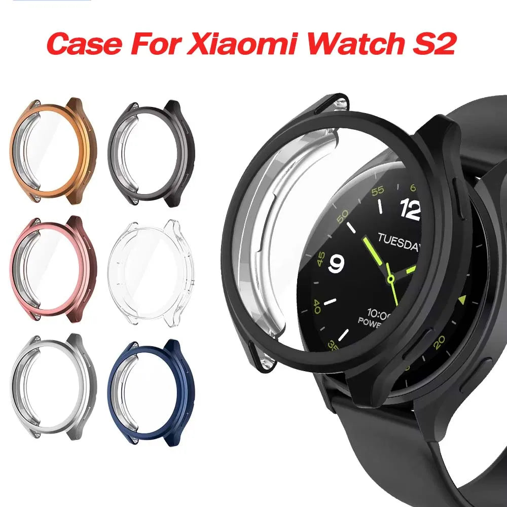 Xiaomi Watch S2 Soft TPU Case – Anti-Scratch Bumper Cover