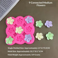 3D Flower Silicone Cake Mold – Nonstick Mousse & Chocolate Mould