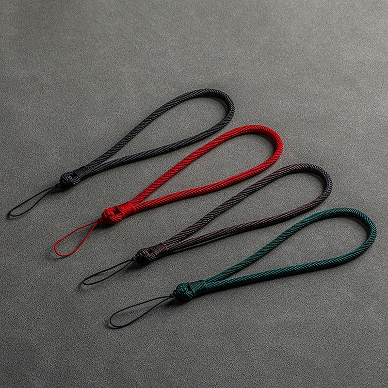 Hand-Woven Phone Wrist Lanyard – Anti-Loss Colorful Strap