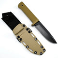 Outdoor Survival Straight Knife – Stainless Steel Camping Blade