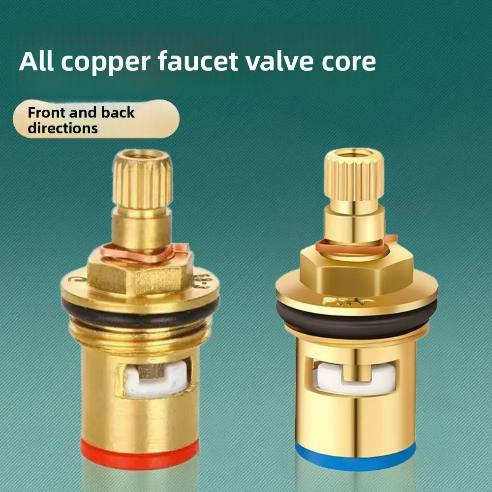 Universal Brass Faucet Cartridge Valve – Kitchen & Bathroom