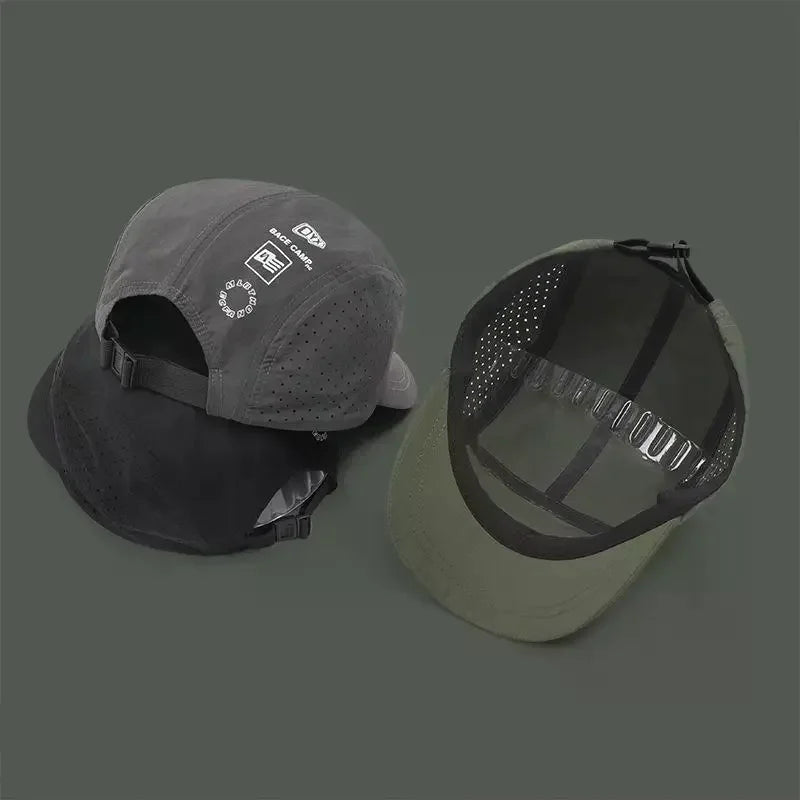 Summer Thin Breathable Mesh Baseball Caps Men Women Outdoor Camping