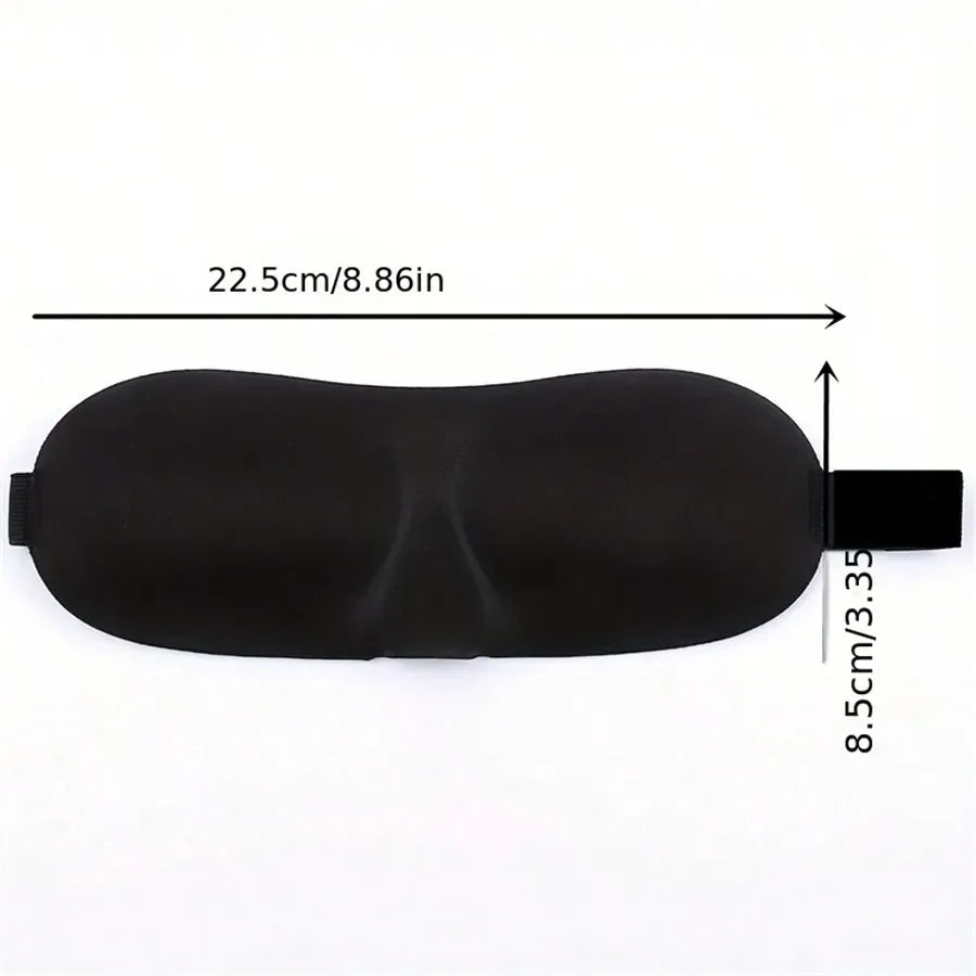 Smooth Natural Sleep Mask – Adjustable, Unisex, Travel Ready