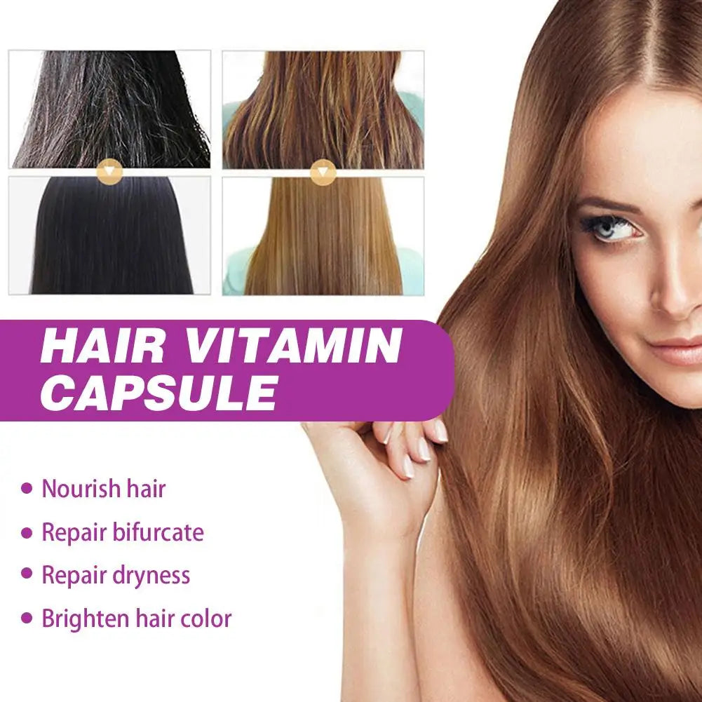 Rose Hair Oil Capsules – Smooth & Repair Damaged Hair (30pc)