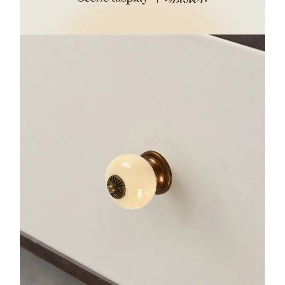 2-Pack Vintage Pumpkin Drawer Knobs & Cabinet Pull Handles