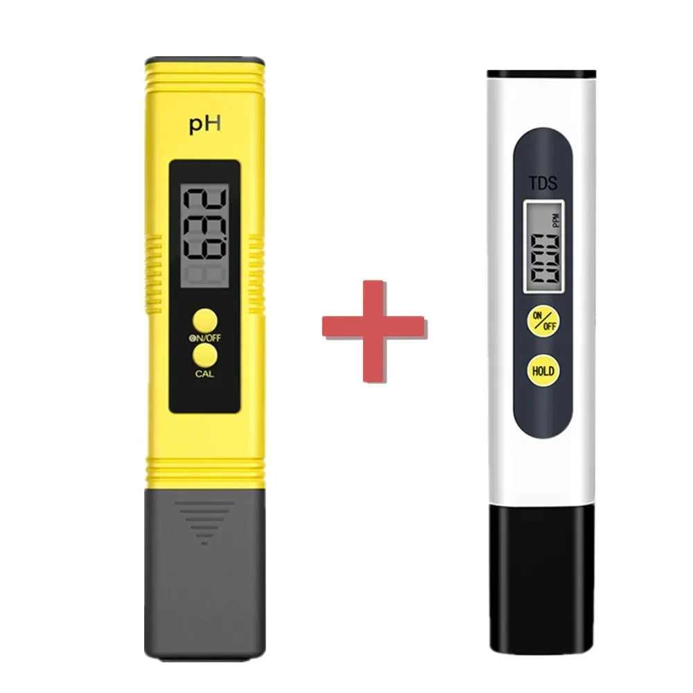 Digital pH TDS EC Meter – Water Quality Tester LCD 0–14 pH