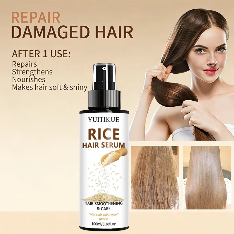 YUITIKUE Rice Water Hair Serum Spray | Nourish & Shine 100ml